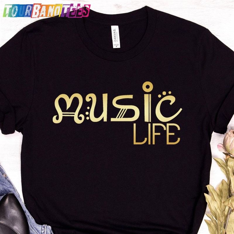 Funny Music Life Shirt Lover Gift Concert Classic Sweatshirt 29Uf180336 – Utopia Fashion