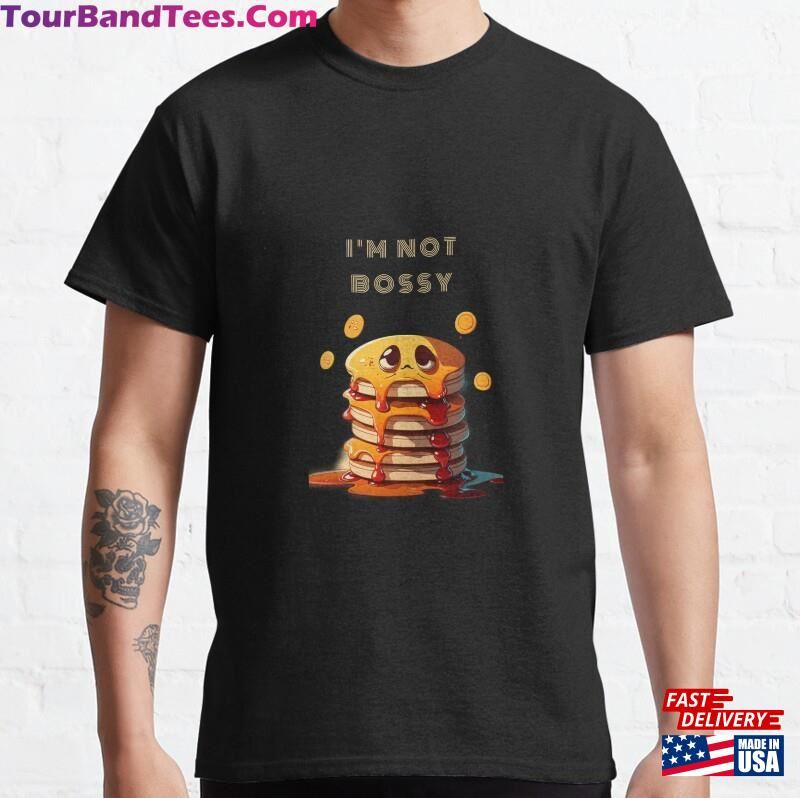 Funny Pancake Cartoon Deliciously Cute T-Shirt Design Classic Unisex 29Uf177233 – Utopia Fashion