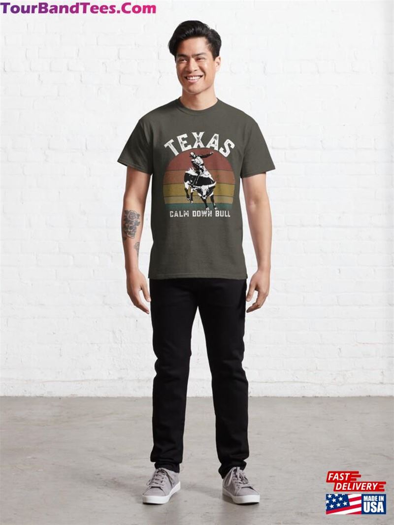 Funny T Shirt Rodeo Texas Cowboy Classic T-Shirt Sweatshirt 29Uf187674 – Utopia Fashion