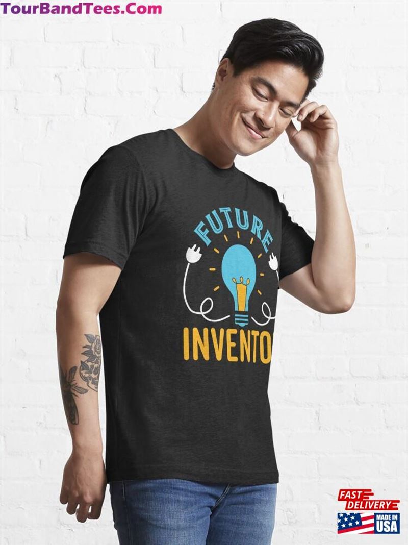 Future Inventor Inventing Innovator Creator Kids Lightbulb Essential T-Shirt Sweatshirt Unisex 29Uf182349 – Utopia Fashion