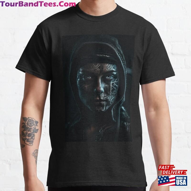 Futuristic Cyberpunk Face In The Dark Classic T-Shirt Hoodie 29Uf182006 – Utopia Fashion