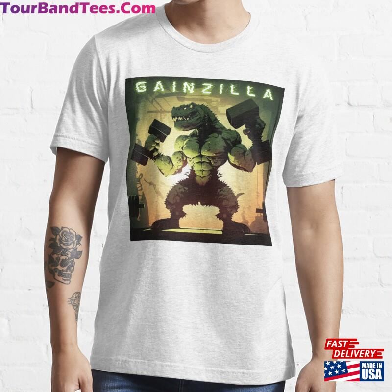 Gainzilla Essential T-Shirt Unisex 29Uf167023 – Utopia Fashion