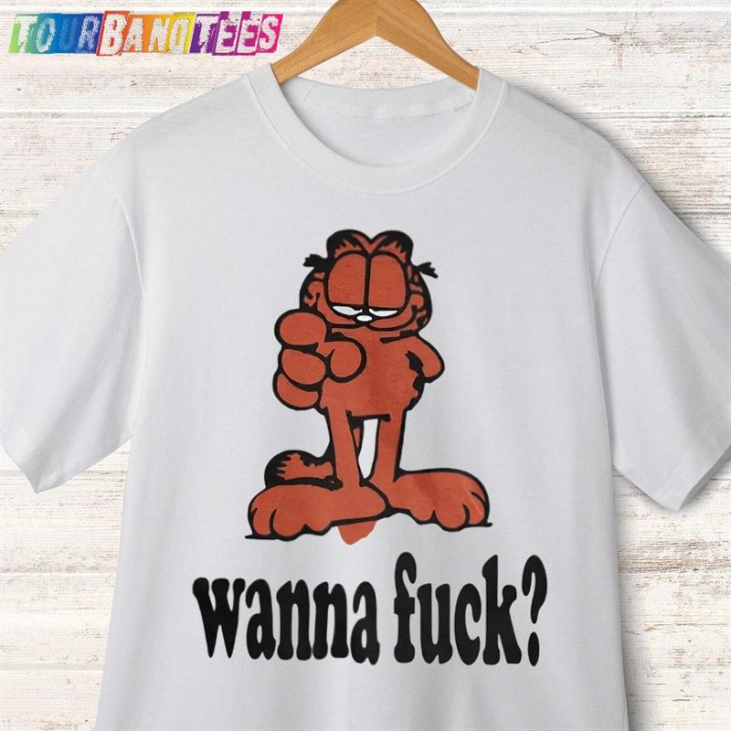 Garfield Quot Wanna F Uck Classic T-Shirt 29Uf177317 – Utopia Fashion