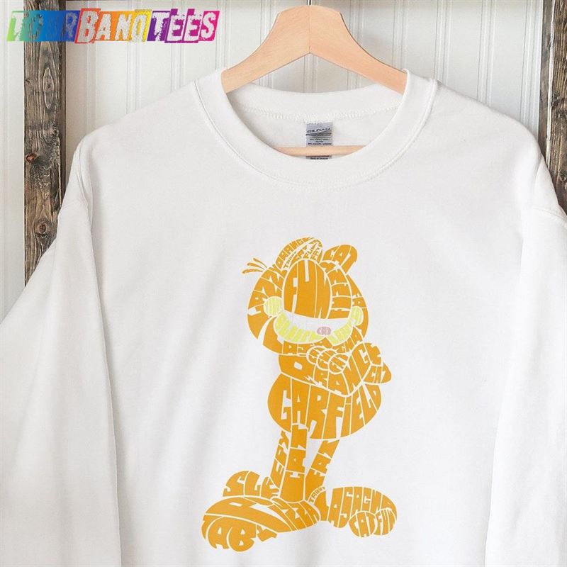 Garfield Vector Sweatshirt Hoodie Funny Cartoon Series Shirt Lover Gift Unisex 29Uf177060 – Utopia Fashion