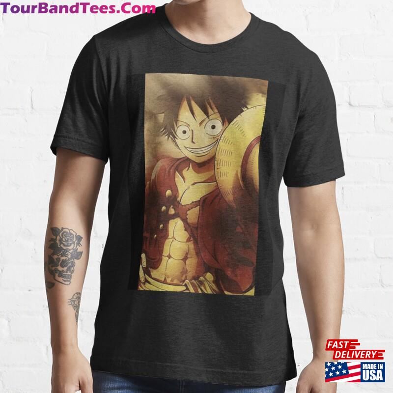 Gear Up With Luffy A One Piece Inspired T-Shirt Collection Essential Sweatshirt Hoodie 29Uf182653 – Utopia Fashion