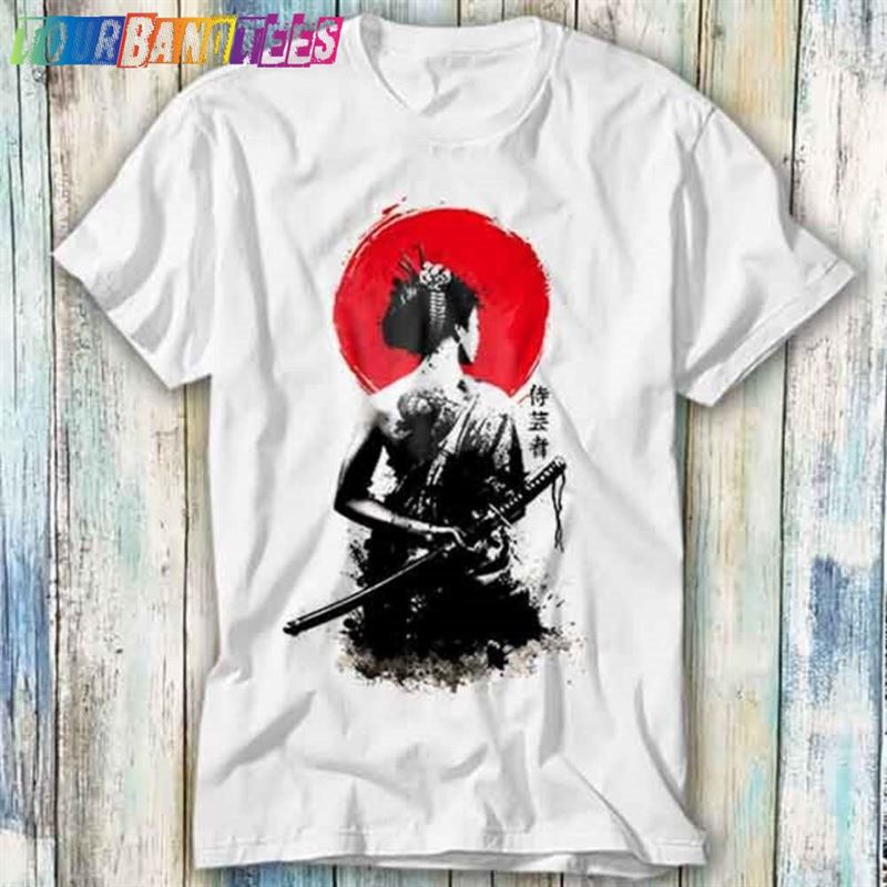 Geisha Japanese Female Samurai Limited Edition Anime Manga T-Shirt Classic Unisex 29Uf177041 – Utopia Fashion