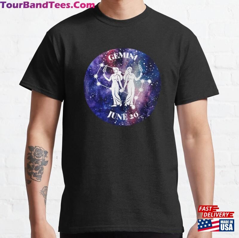 Gemini Zodiac With Month And Day June Classic T-Shirt Unisex Sweatshirt 29Uf187758 – Utopia Fashion