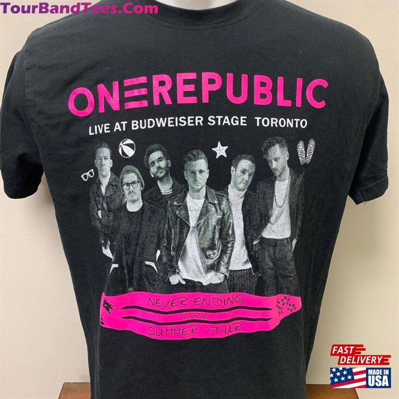 Gently Used One Republic Never Ending Summer Tour T Shirt T-Shirt Sweatshirt 29Uf167021 – Utopia Fashion