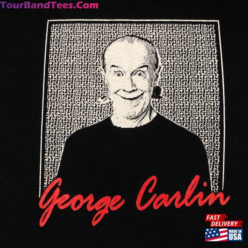 George Carlin Vintage Classic Comedian Stand Up T-Shirt Unisex Hoodie 29Uf166203 – Utopia Fashion