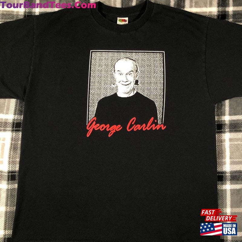 George Carlin Vintage Classic Comedian Stand Up T-Shirt Unisex Hoodie 29Uf166203 – Utopia Fashion