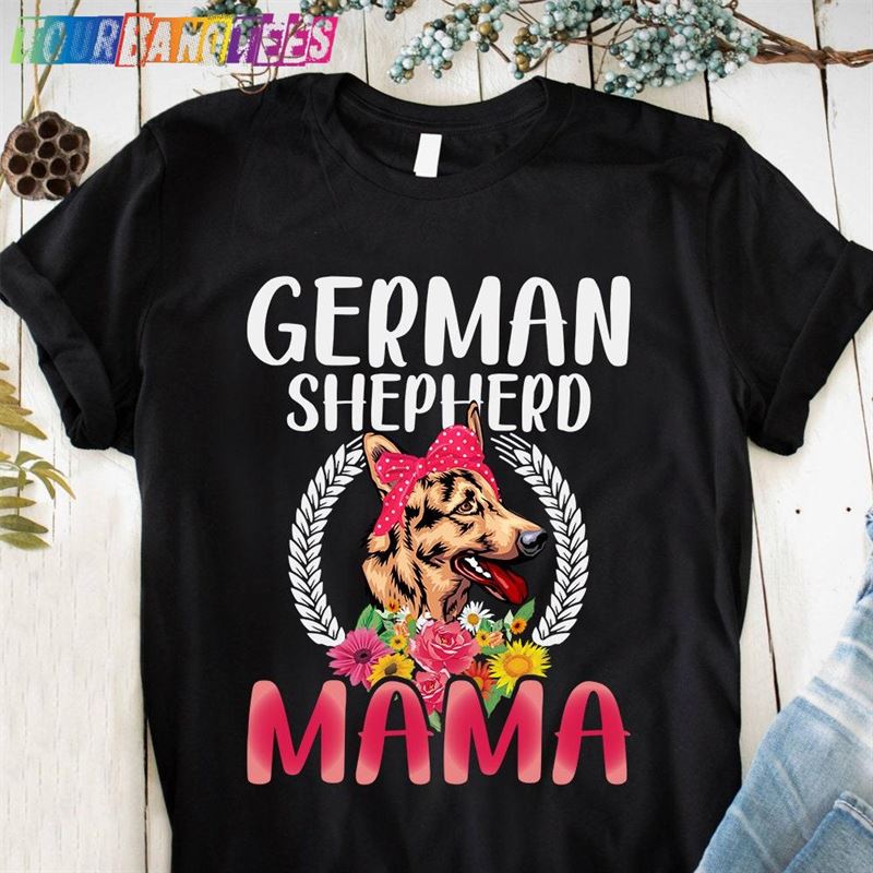 German Shepherd Mama Tshirt Hoodie Sweatshirt 29Uf180898 – Utopia Fashion