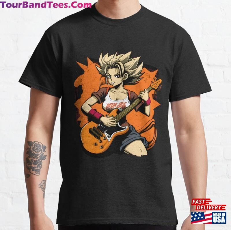 Get Edgy With Our Punk Rock Anime Girl T-Shirt Hoodie 29Uf187723 – Utopia Fashion