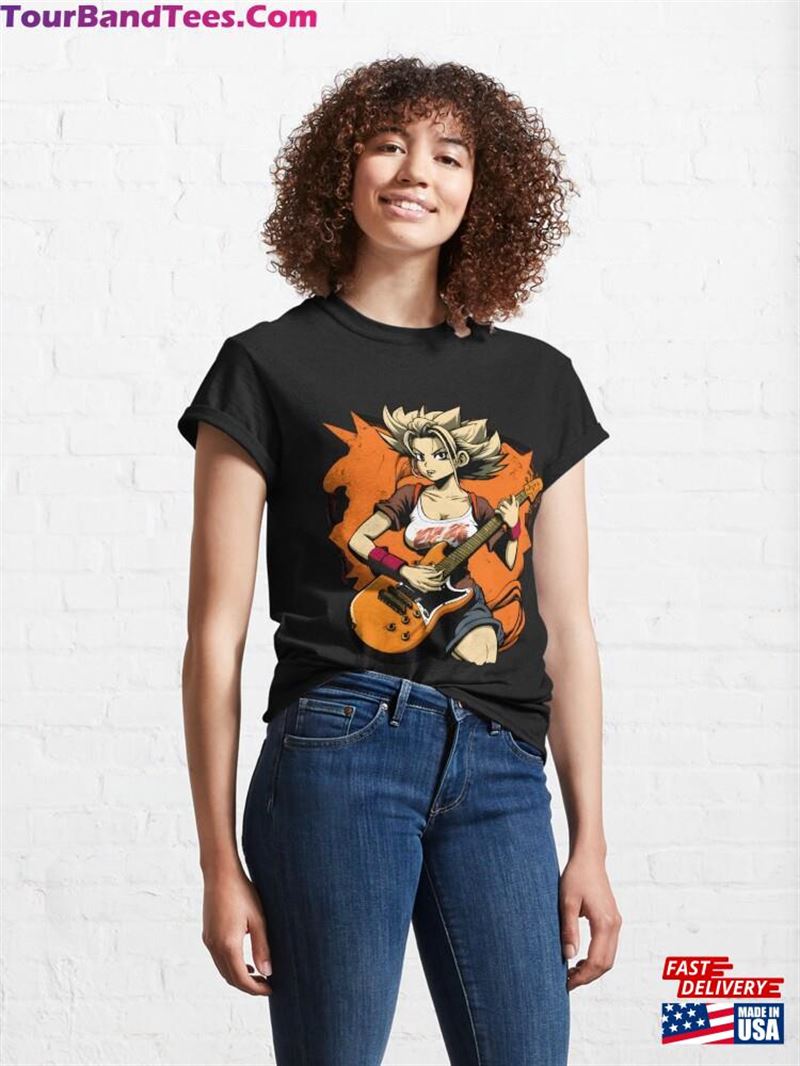 Get Edgy With Our Punk Rock Anime Girl T-Shirt Sweatshirt 29Uf187237 – Utopia Fashion