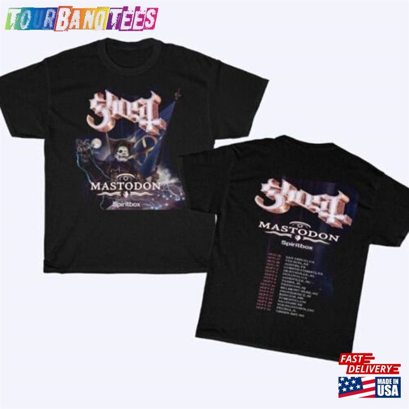 Ghost Mastodon Spiritbox Tour T-Shirt Hoodie Classic 29Uf171482 – Utopia Fashion