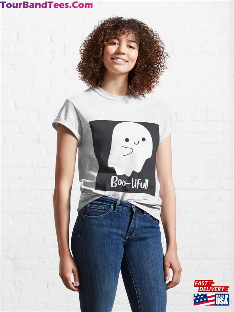 Ghostly Charm Cute And Friendly Spirit Design Classic T-Shirt Unisex Sweatshirt 29Uf186560 – Utopia Fashion