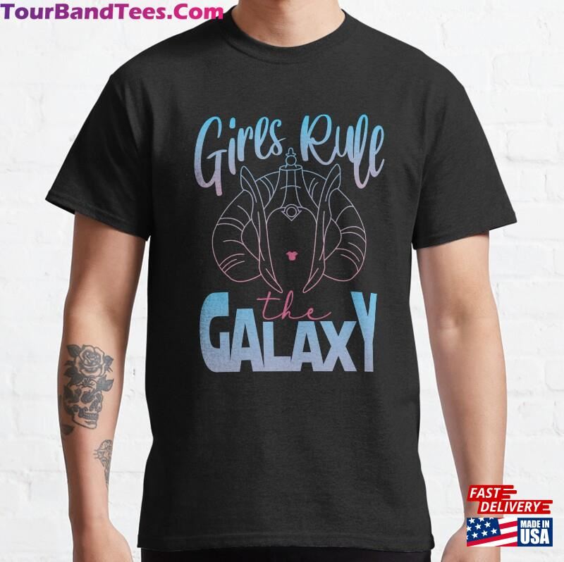 Girls Rule The Galaxy Classic T-Shirt Unisex 29Uf177758 – Utopia Fashion