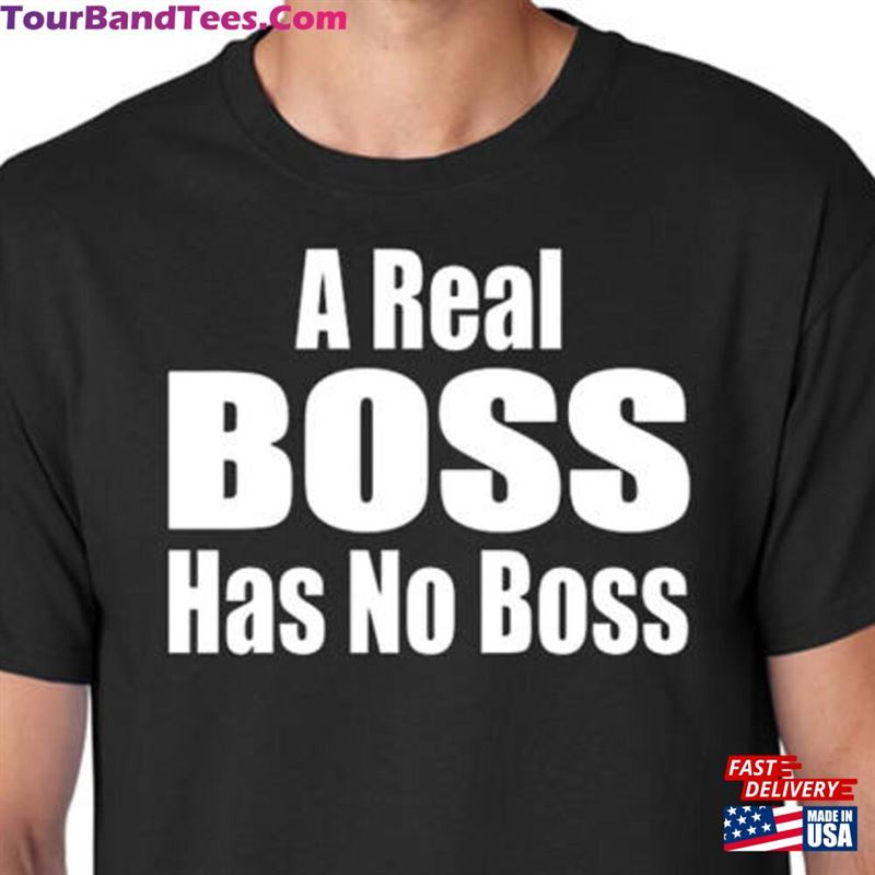 Godfather Movie Quote T-Shirt Quot A Real Boss Has No Unisex 29Uf187561 – Utopia Fashion