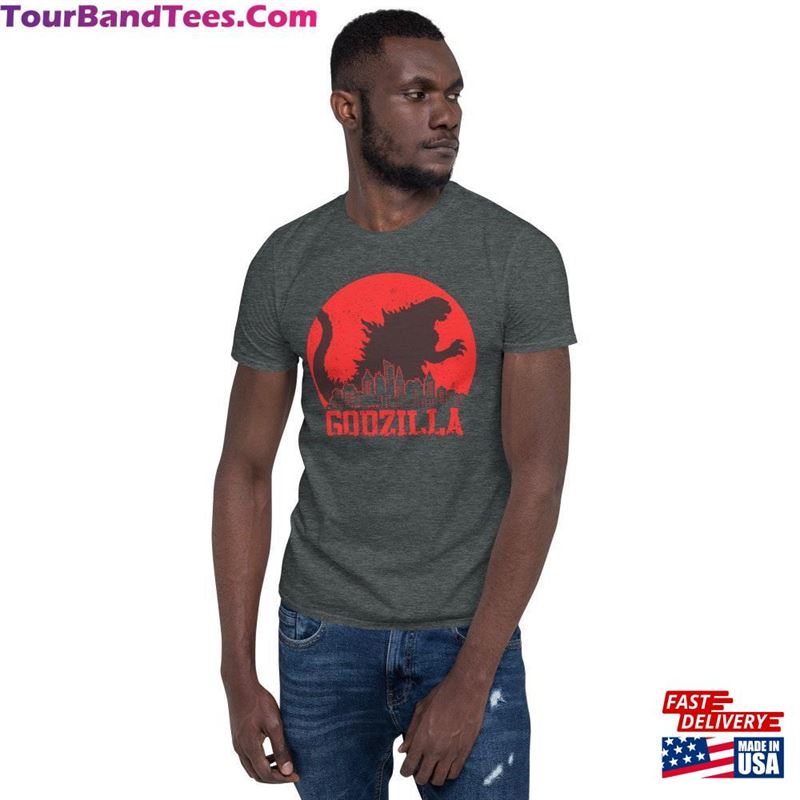 Godzilla T-Shirt Cool Japanese Kaiju Movie Monster Shirt King Of The Monsters Classic 29Uf166228 – Utopia Fashion