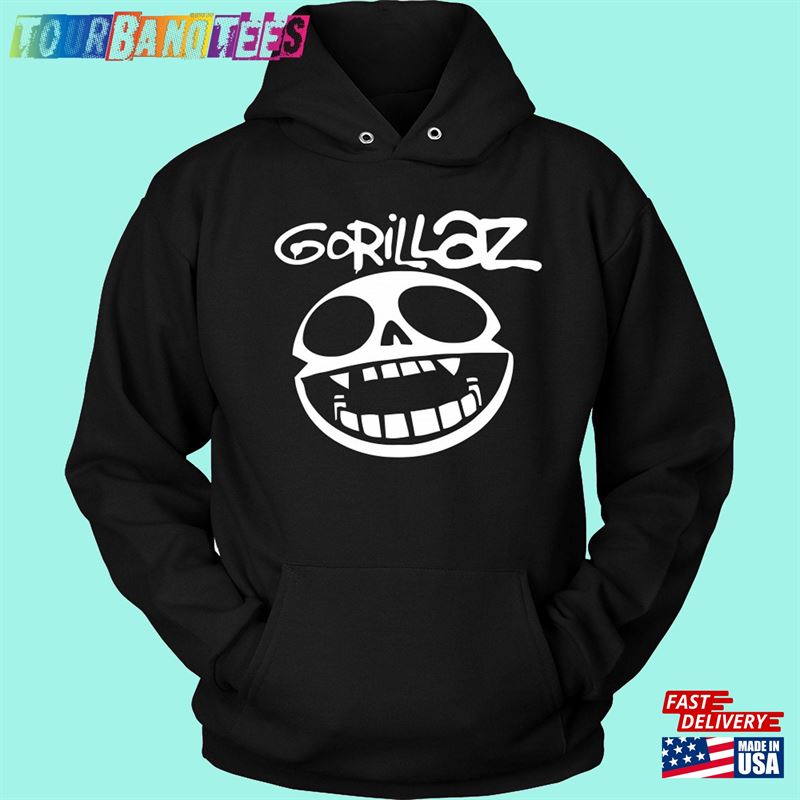 Gorillaz Logo Unisex Hoodies T-Shirt 29Uf174149 – Utopia Fashion