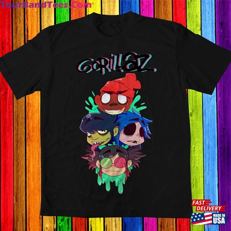 Gorillaz T-Shirt Unisex 29Uf182203 – Utopia Fashion