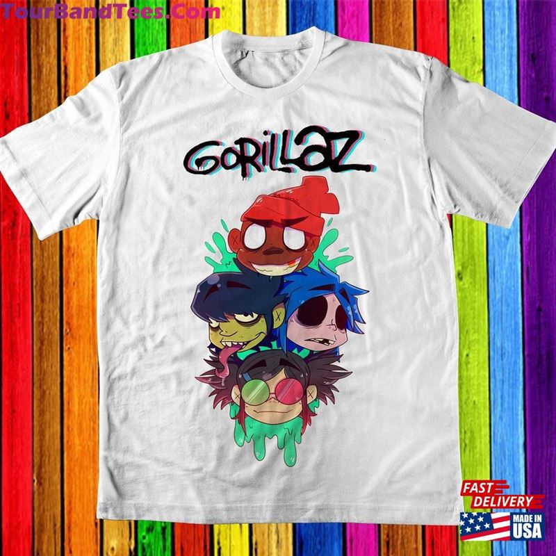 Gorillaz T-Shirt Unisex 29Uf182203 – Utopia Fashion