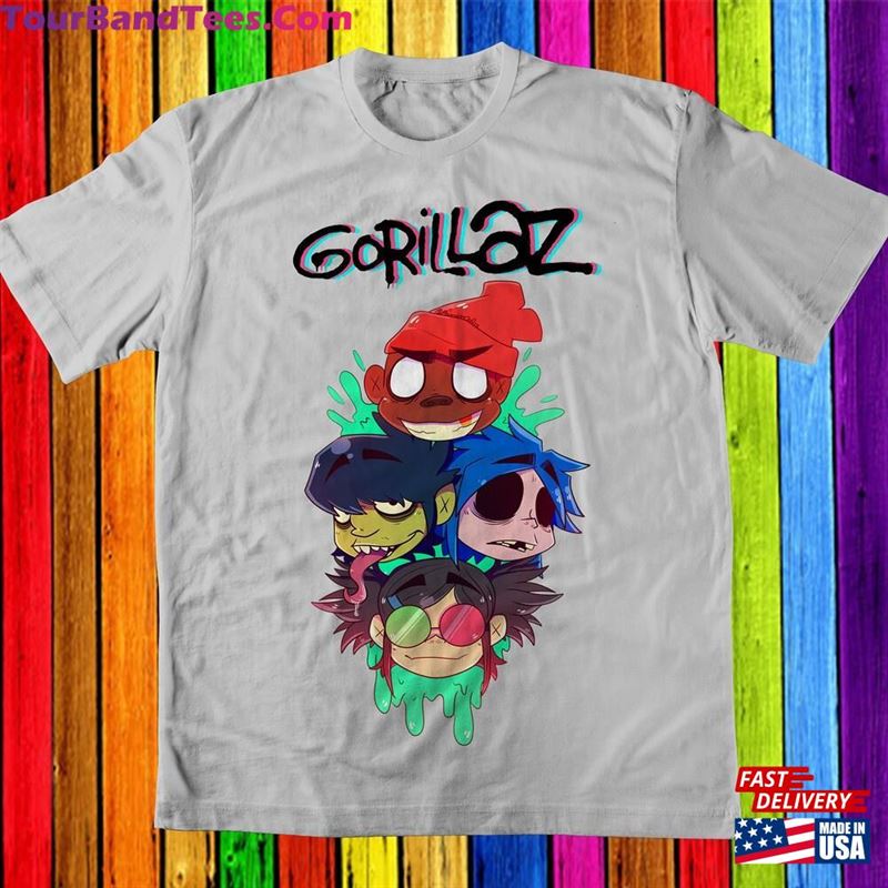 Gorillaz T-Shirt Unisex 29Uf182203 – Utopia Fashion