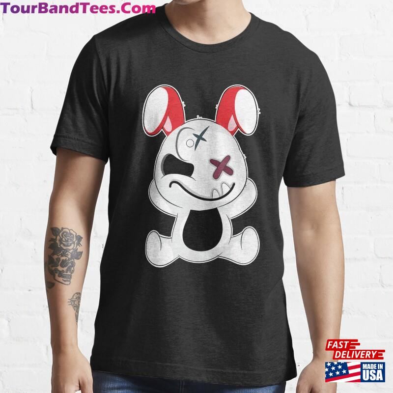 Goth Bunny Doll Lazy Halloween Costume Scary Creepy Gothic Essential T-Shirt Hoodie 29Uf182454 – Utopia Fashion