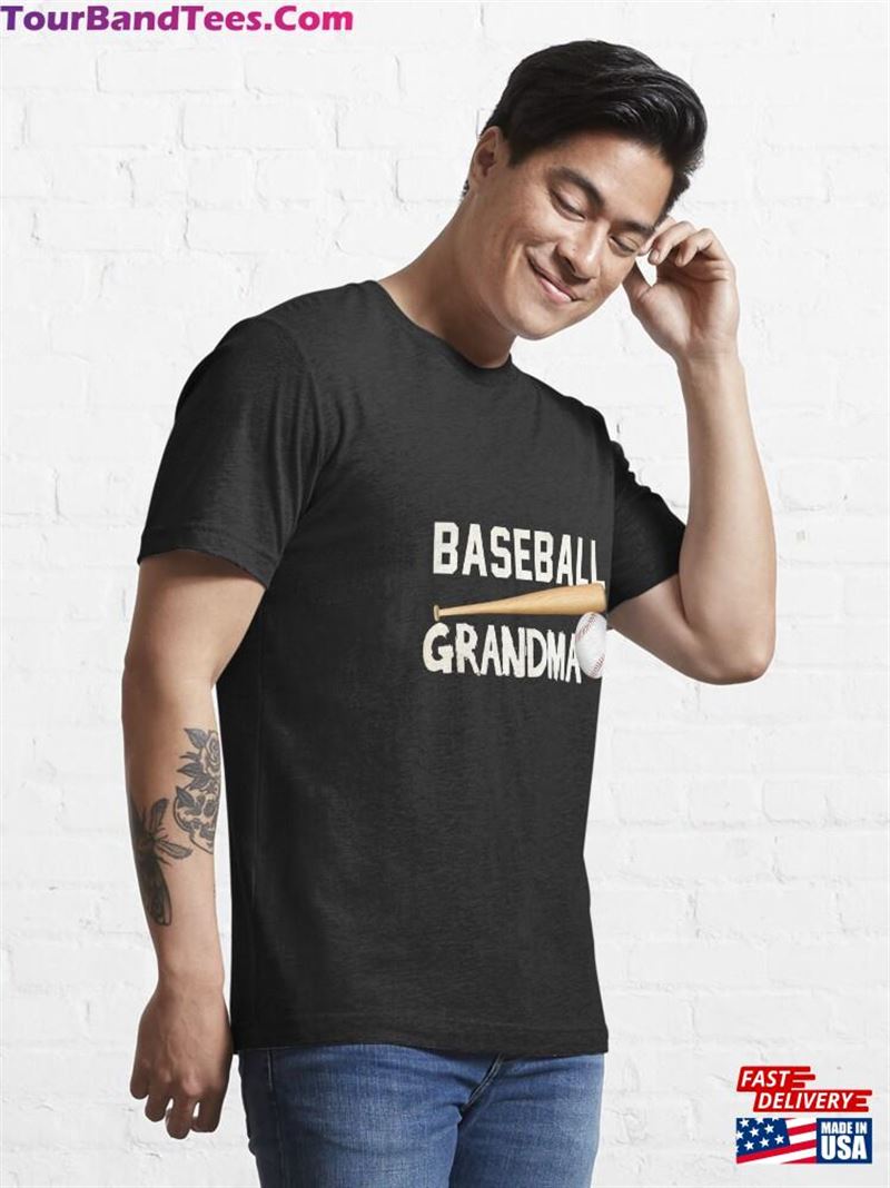 Grandma Baseball Funny Tee Gift Essential T-Shirt Sweatshirt 29Uf172355 – Utopia Fashion