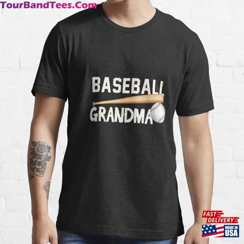 Grandma Baseball Funny Tee Gift Essential T-Shirt Sweatshirt 29Uf172355 – Utopia Fashion