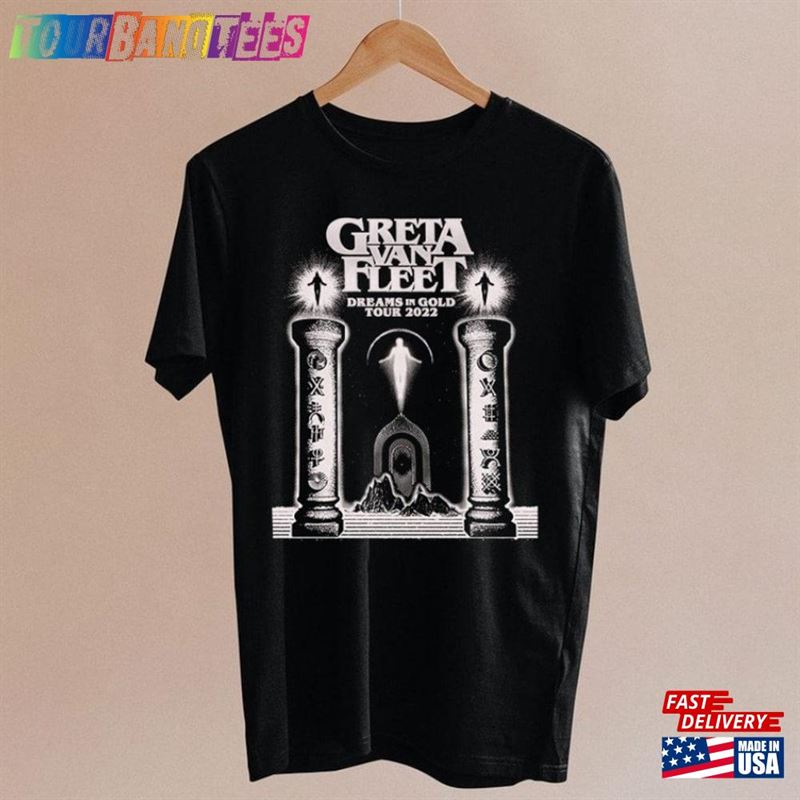 Greta Band Dream In Gold Vintage Black T-Shirt Rock And Roll Retro Shirt Music Tour Unisex Classic 29Uf174128 – Utopia Fashion