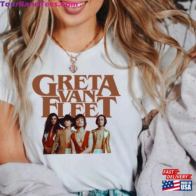 Greta Van Fleet Shirt Tour Gift For Fan Classic T-Shirt 29Uf182579 – Utopia Fashion