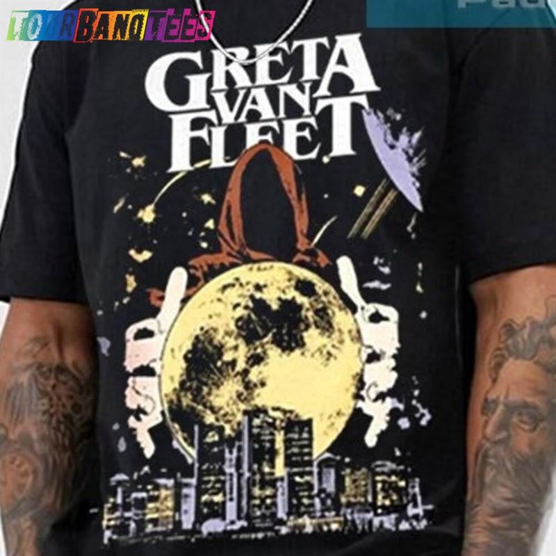 Greta Van Fleet Shirt Black T-Shirt Unisex 29Uf166963 – Utopia Fashion