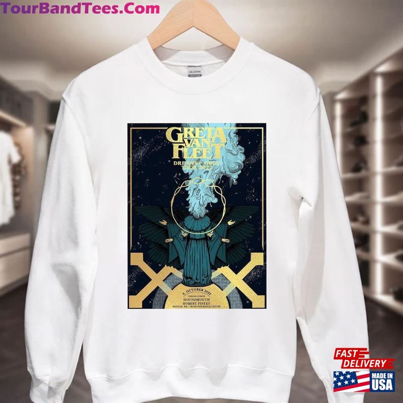 Greta Van Fleet Shirt Hoodie Retro Merch T-Shirt Sweatshirt 29Uf164740 – Utopia Fashion