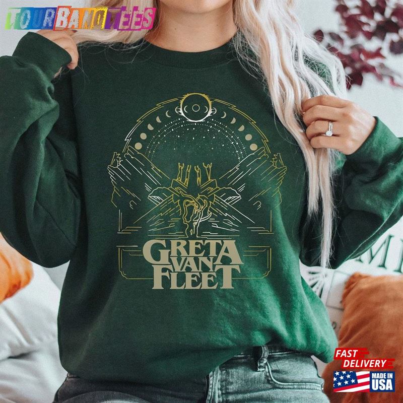 Greta Van Fleet Shirt Merch Hoodie Sweatshirt Classic 29Uf174088 – Utopia Fashion