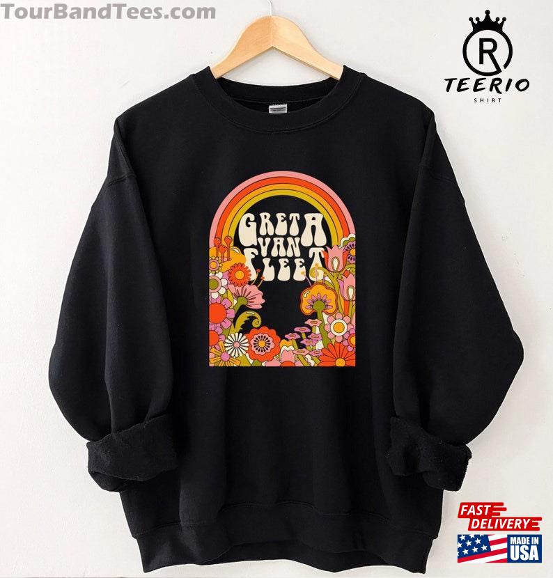 Greta Van Fleet Sweatshirt Retro Shirt Merch Unisex Classic 29Uf171023 – Utopia Fashion