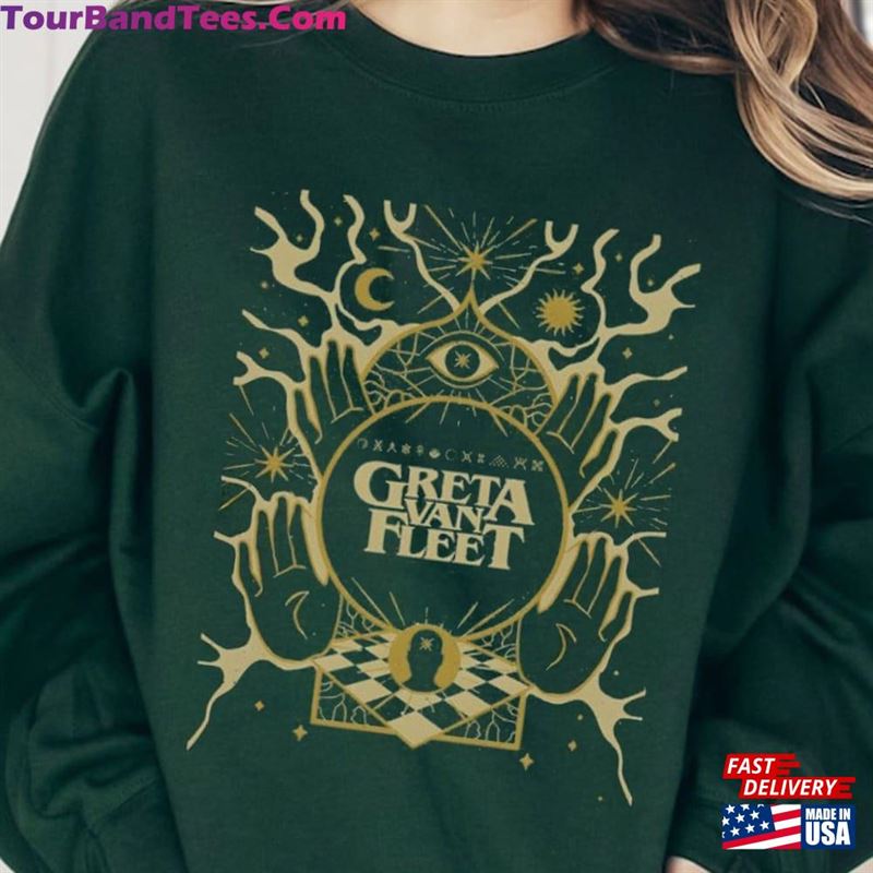 Greta Van Fleet T-Shirt Retro Shirt Merch Unisex Sweatshirt 29Uf172821 – Utopia Fashion