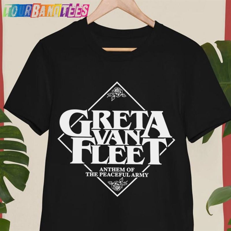 Greta Van Fleet T-Shirt Strange Horizons Rock Band Shirt Unisex 29Uf165329 – Utopia Fashion