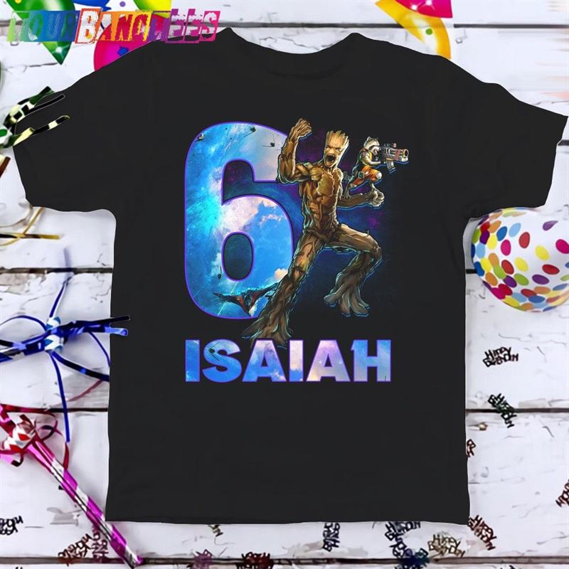 Guardians Of The Galaxy Groot Birthday T-Shirt Custom Personalized Boy Girl Shirt Sweatshirt 29Uf177358 – Utopia Fashion