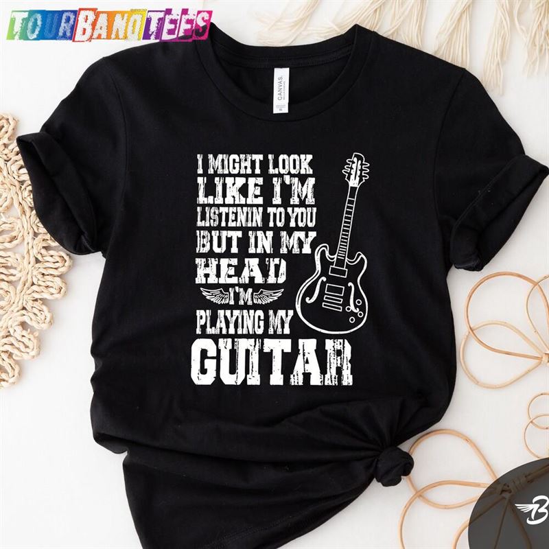 Guitar T-Shirt Shirts For Men Funny Classic Hoodie 29Uf175994 – Utopia Fashion