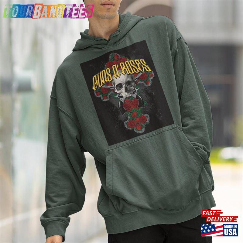 Guns N Roses Tour Shirt Unisex Band Sweatshirt Hoodie 29Uf173504 – Utopia Fashion