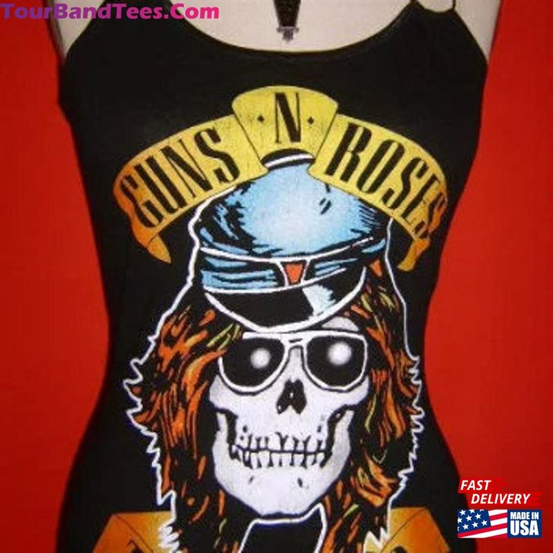 Guns N Roses Diy Halter Top 80S Hair Metal Appetite Tour Concert Shirt T-Shirt Sweatshirt 29Uf180789 – Utopia Fashion