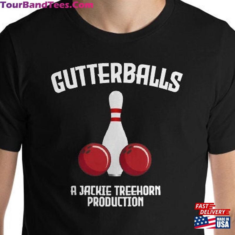 Gutterballs A Jackie Treehorn Production Funny Unisex T-Shirt Cotton 29Uf167751 – Utopia Fashion