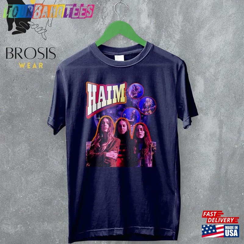 Haim Band T-Shirt Vintage 90’S Rap Tee Style Inspired Unisex 29Uf171426 – Utopia Fashion