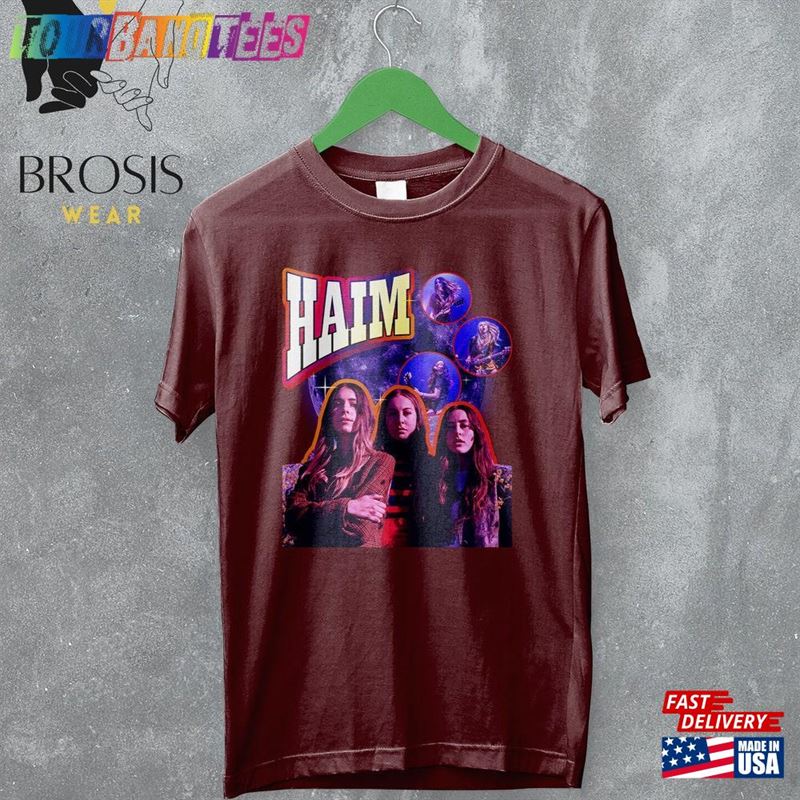 Haim Band T-Shirt Vintage 90’S Rap Tee Style Inspired Unisex 29Uf171426 – Utopia Fashion