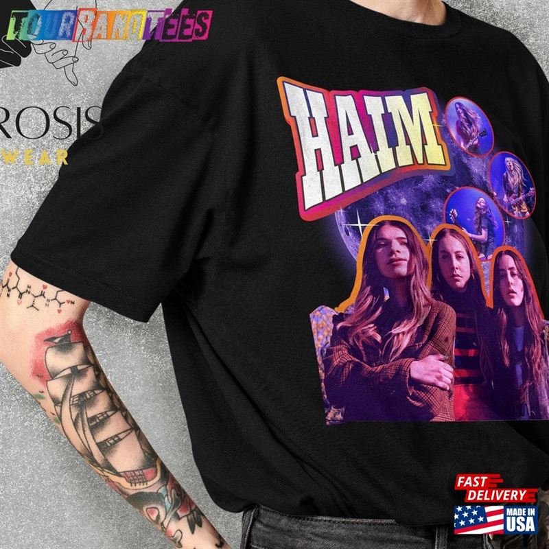 Haim Band T-Shirt Vintage 90’S Rap Tee Style Inspired Unisex 29Uf171426 – Utopia Fashion