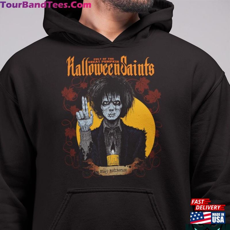 Halloween Saints Billy Butcherson Vintage T-Shirt Shirt Hocus Pocus Sweatshirt Hoodie 29Uf172425 – Utopia Fashion