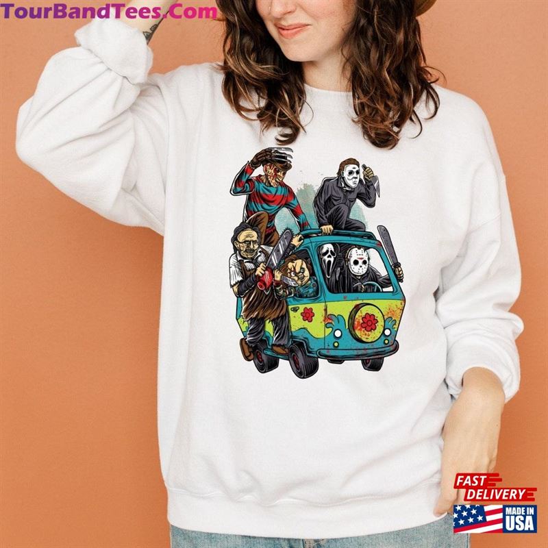 Halloween Sweatshirt And Hoodie Horror Movie Characters Shirt Unisex 29Uf166469 – Utopia Fashion