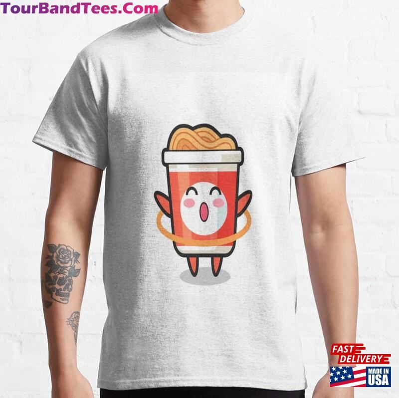 Happy Cartoon Instant Noodle T-Shirt Sweatshirt Classic 29Uf167120 – Utopia Fashion