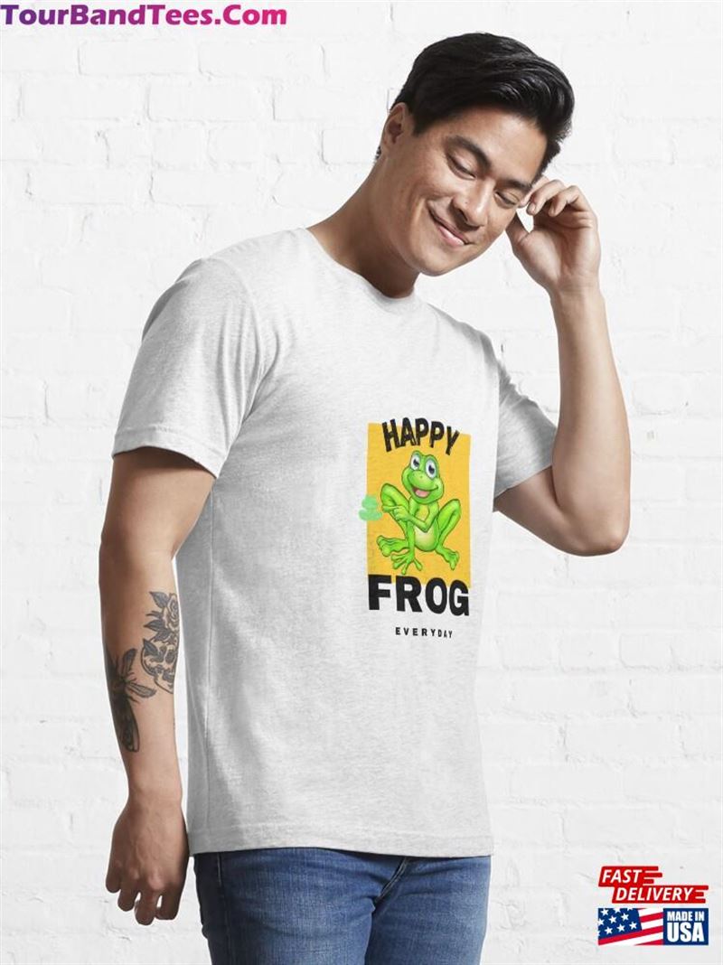 Happy Frog Classic T Shirt Essential T-Shirt Sweatshirt 29Uf187722 – Utopia Fashion