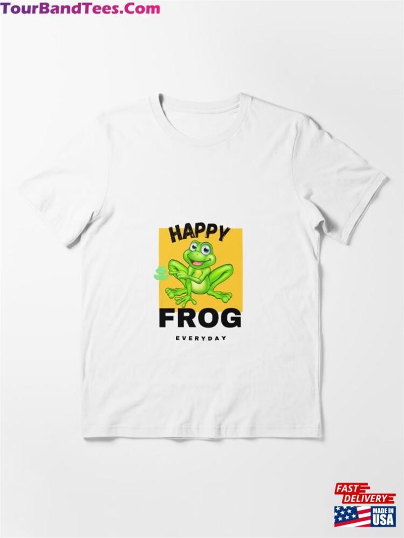 Happy Frog Classic T Shirt Essential T-Shirt Sweatshirt 29Uf187722 – Utopia Fashion